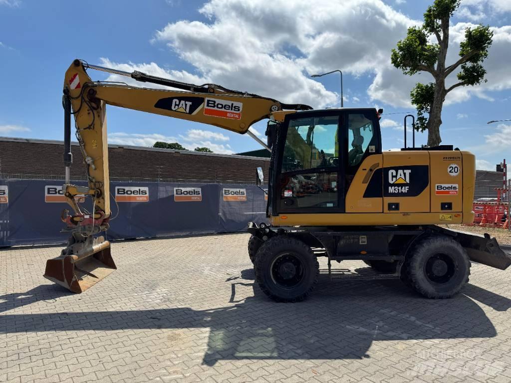 CAT M314F Lastik tekerli ekskavatörler