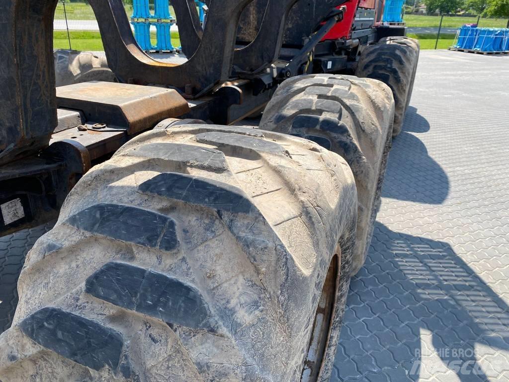 Komatsu 855 Tomruk yükleyici traktörler