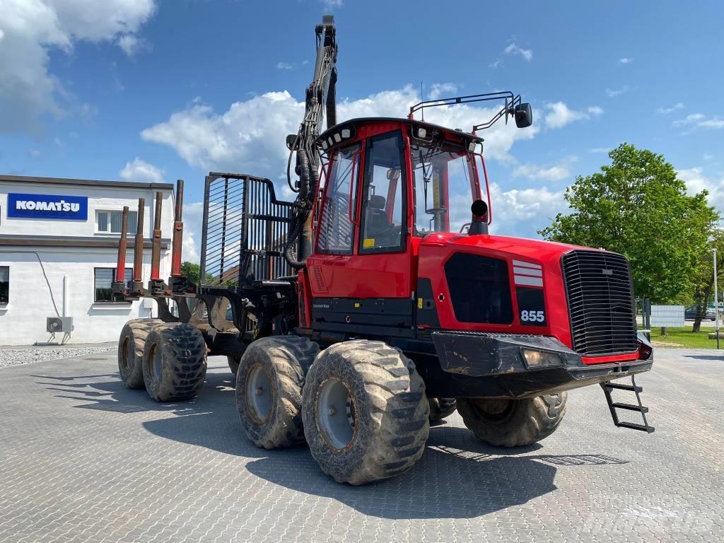 Komatsu 855 Tomruk yükleyici traktörler