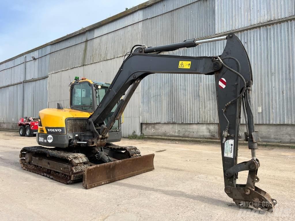 Volvo ECR 88 D Midi ekskavatörler 7 - 12 t