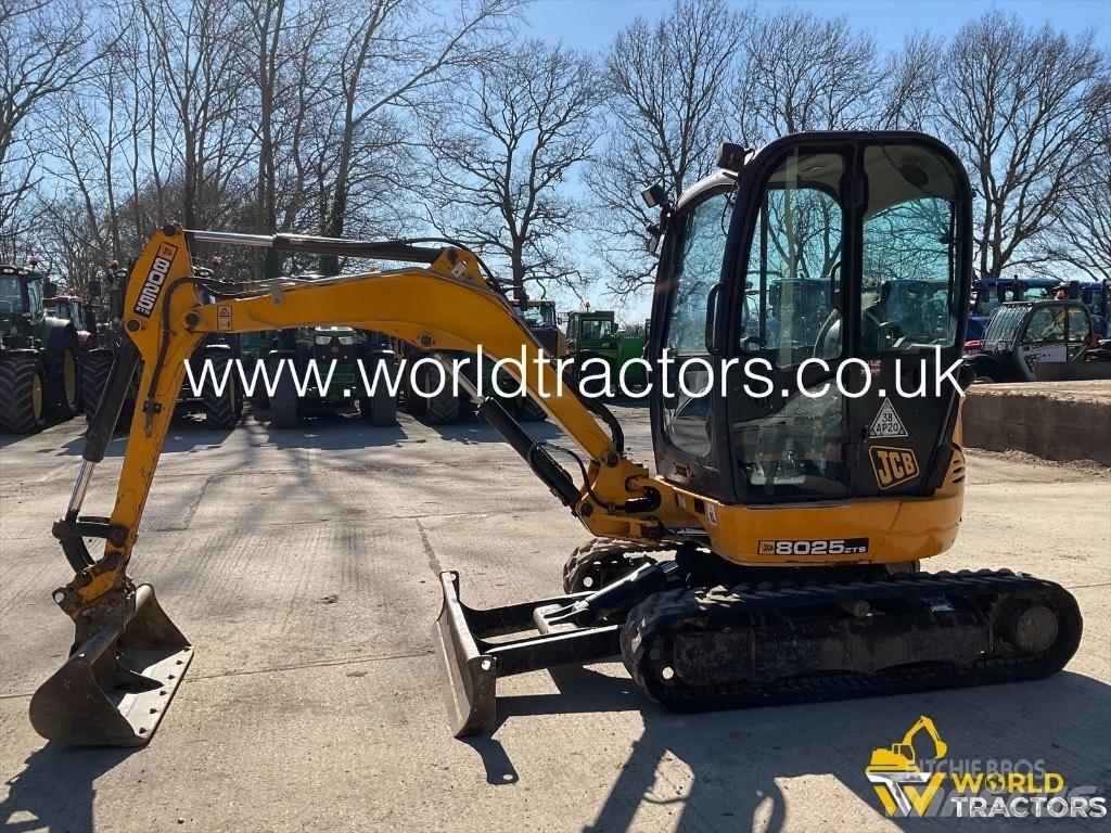 JCB 8025 ZTS Mini ekskavatörler, 7 tona dek