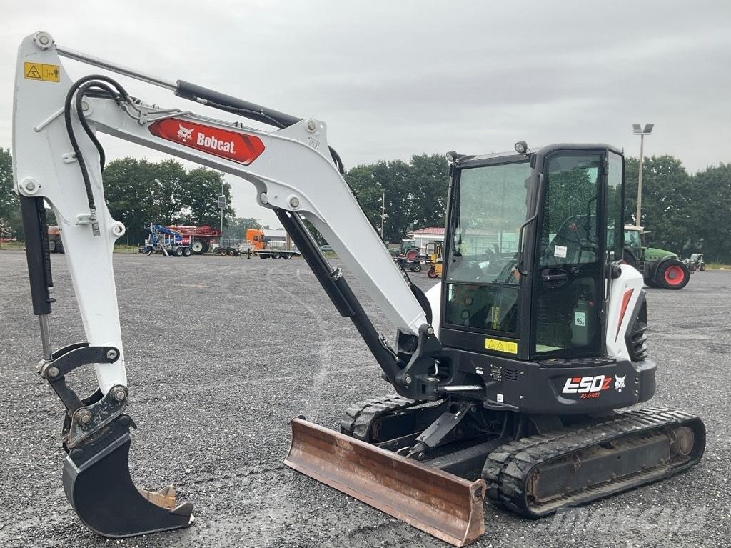 Bobcat E 50z Mini ekskavatörler, 7 tona dek