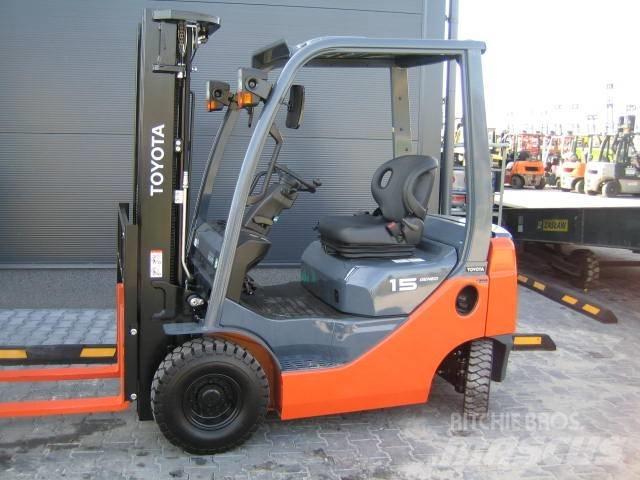 TOYOTA 028FGF15 LPG'li forkliftler