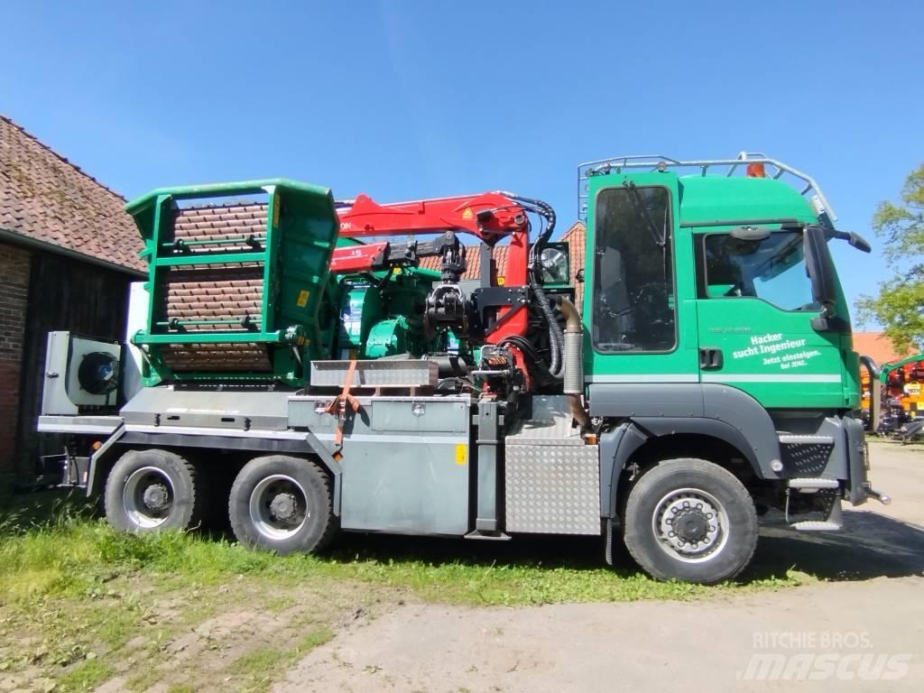 JENZ HEM 583 R-Truck Ağaç öğütücüler