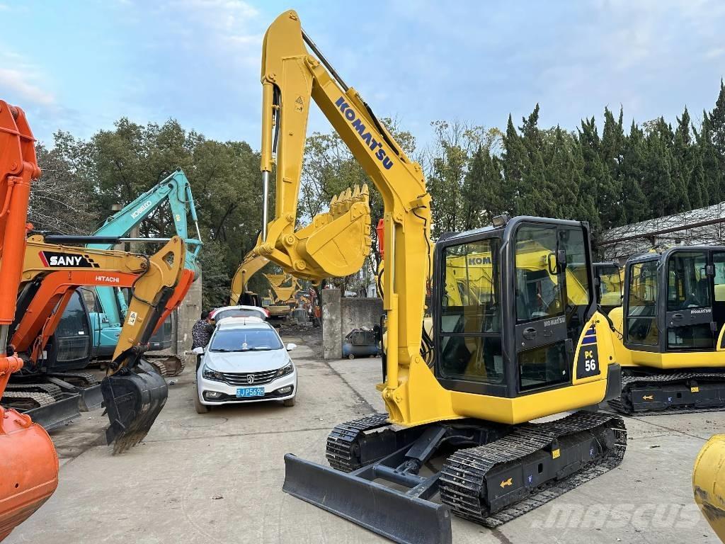 Komatsu PC56-7 Mini ekskavatörler, 7 tona dek