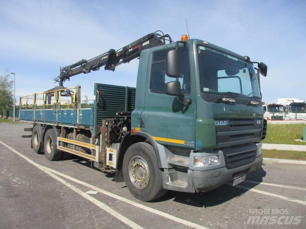 DAF 75.310 Araç üzeri vinçler