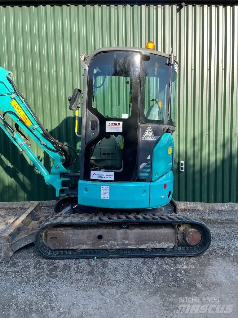 Kobelco SK 28 Mini ekskavatörler, 7 tona dek