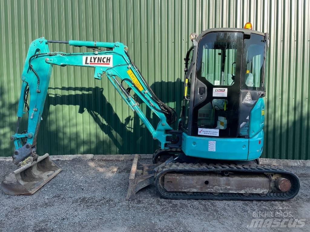 Kobelco SK 28 Mini ekskavatörler, 7 tona dek