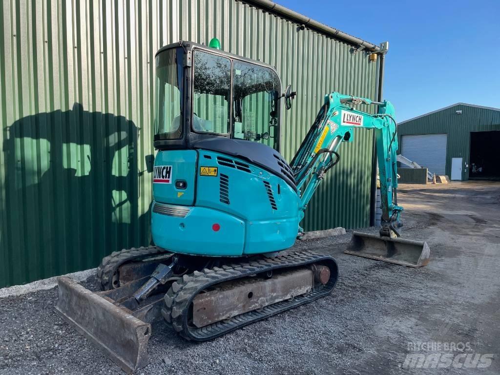 Kobelco SK 28 Mini ekskavatörler, 7 tona dek