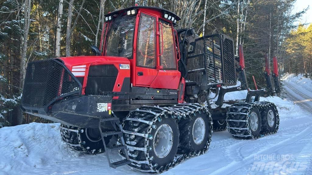 Komatsu 855 Tomruk yükleyici traktörler