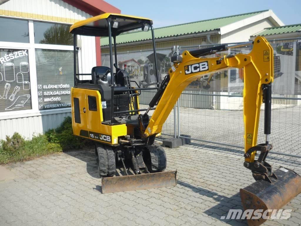 JCB 15 C-1 Mini ekskavatörler, 7 tona dek