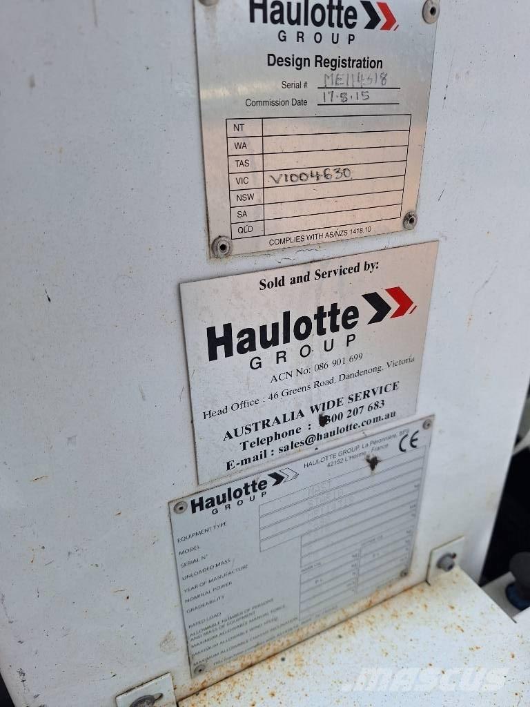 Haulotte Star 10 Kompakt kendinden tahrikli personel platformları