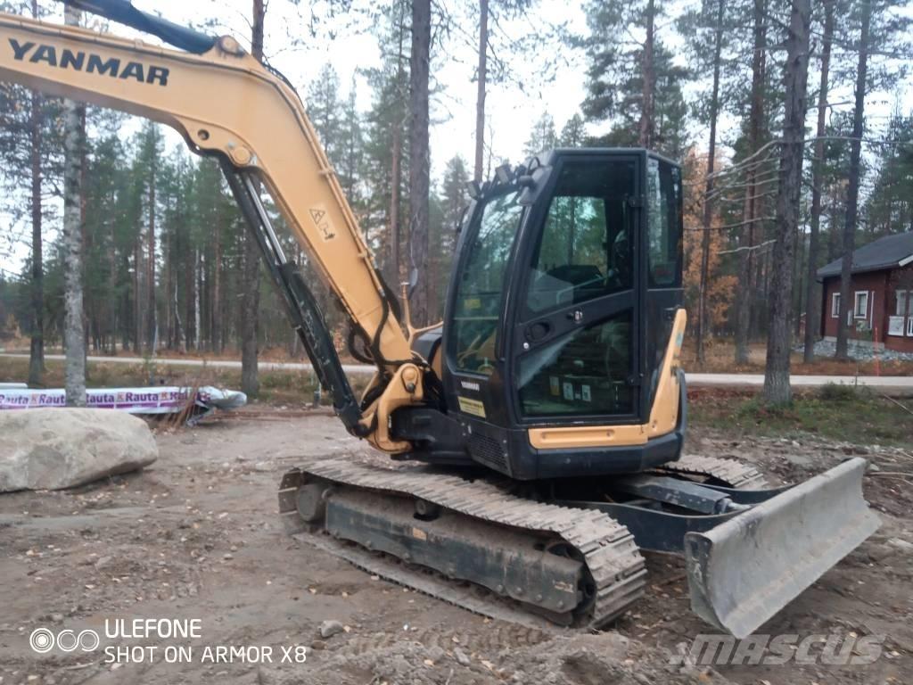 Yanmar Vio 80-1A Midi ekskavatörler 7 - 12 t