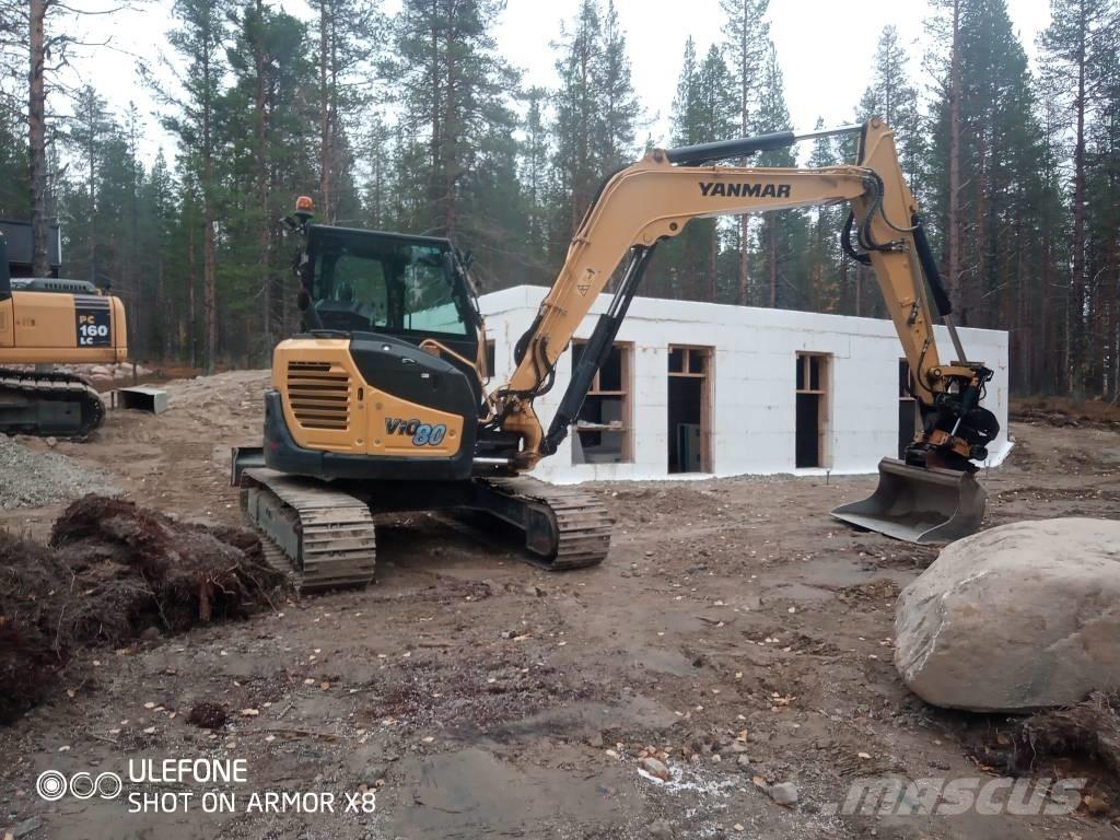 Yanmar Vio 80-1A Midi ekskavatörler 7 - 12 t