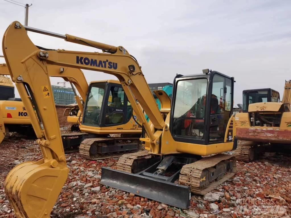 Komatsu PC 56-7 Mini ekskavatörler, 7 tona dek