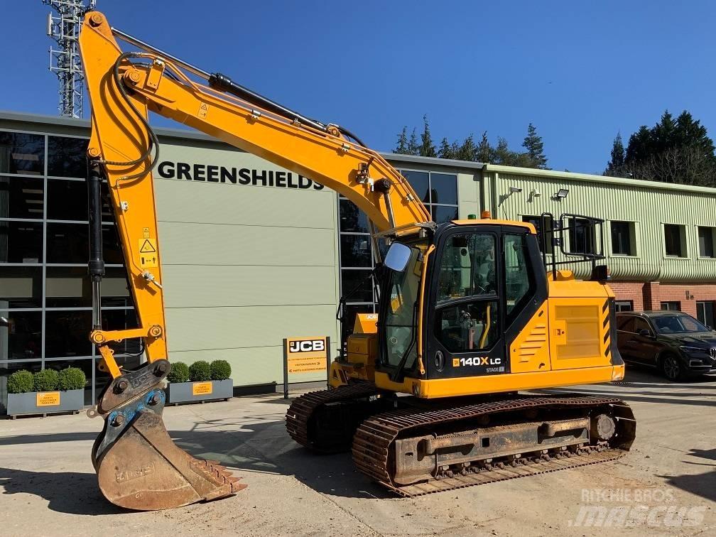 JCB 140X LC Paletli ekskavatörler