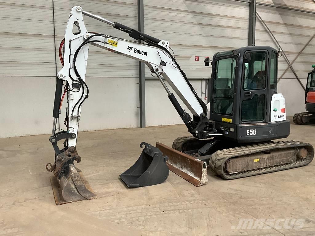Bobcat E 50 EM Mini ekskavatörler, 7 tona dek