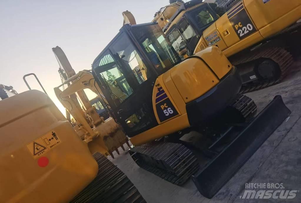 Komatsu PC 56 Mini ekskavatörler, 7 tona dek