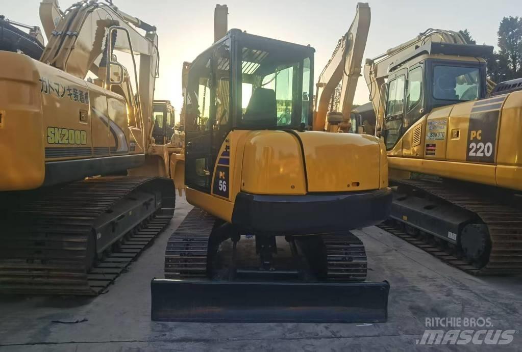Komatsu PC 56 Mini ekskavatörler, 7 tona dek