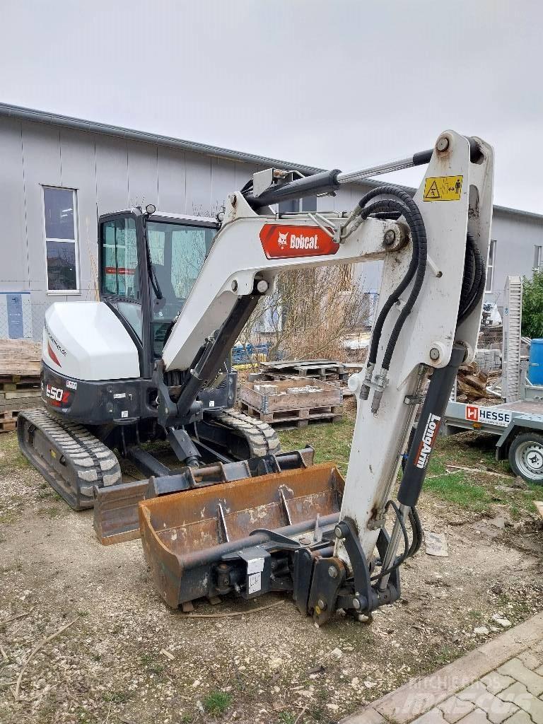 Bobcat E 50 Mini ekskavatörler, 7 tona dek
