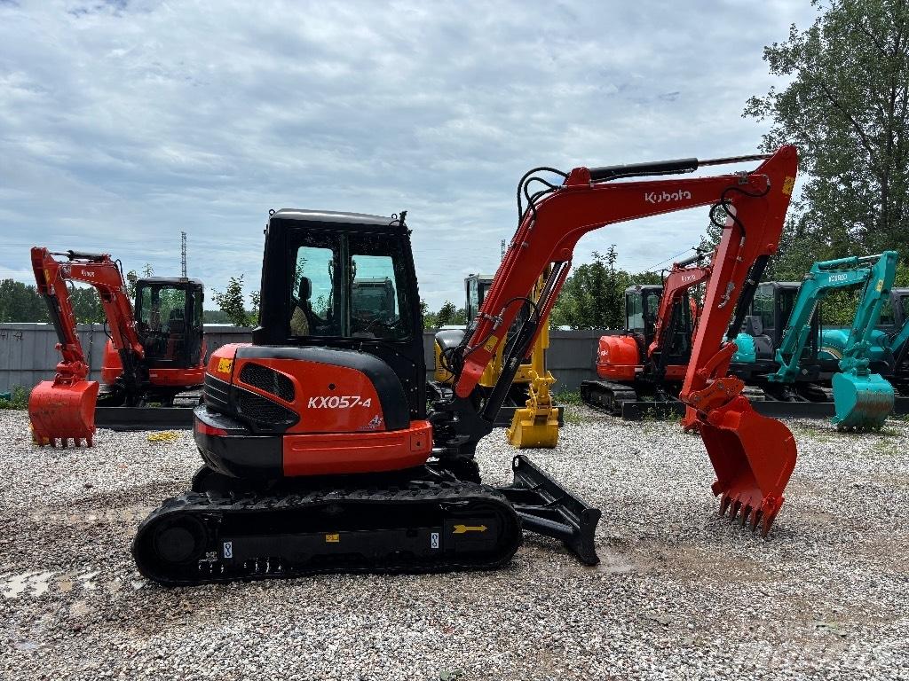 Kubota KX 057-4 Mini ekskavatörler, 7 tona dek