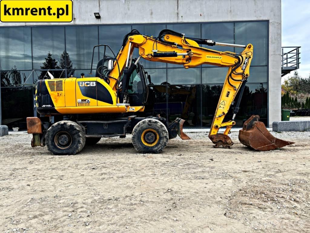 JCB JS 145 W Lastik tekerli ekskavatörler