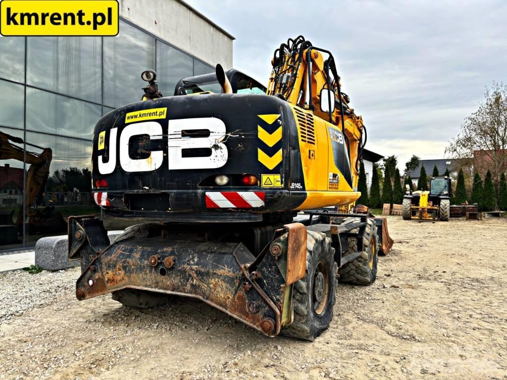 JCB JS 145 W Lastik tekerli ekskavatörler