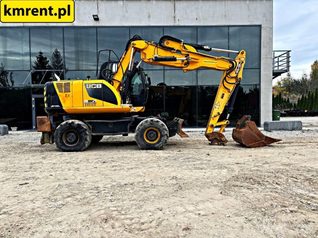 JCB JS 145 W Lastik tekerli ekskavatörler