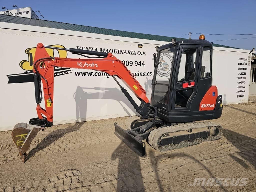 Kubota KX 71-3 Mini ekskavatörler, 7 tona dek