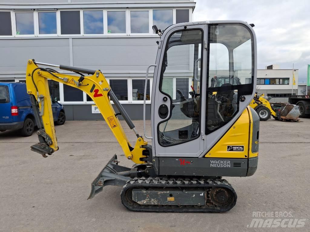 Wacker Neuson ET16 Paletli ekskavatörler