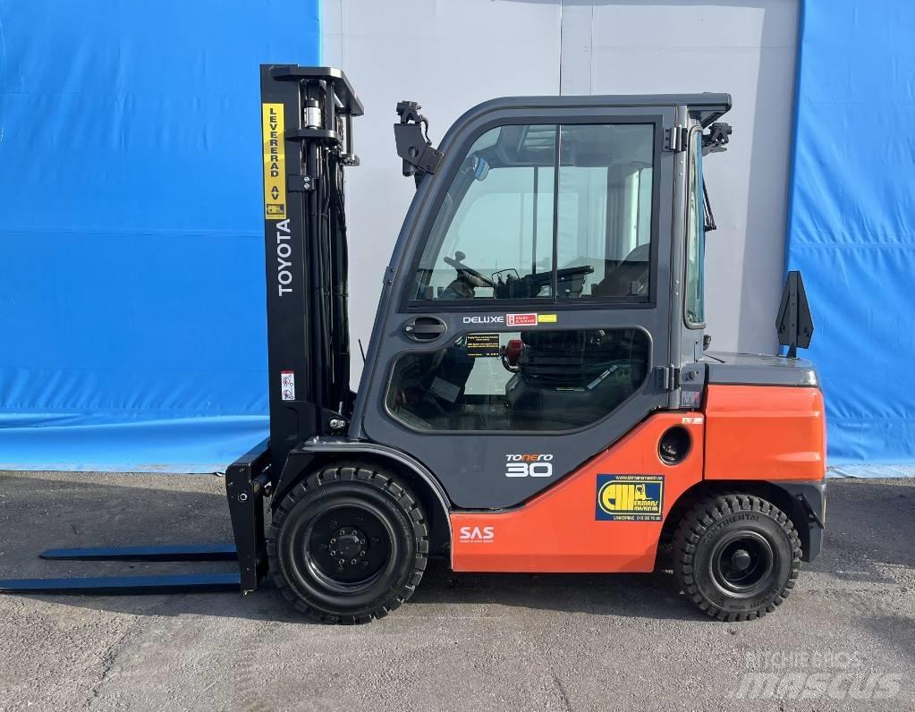 Toyota 8 FD F 30 Dizel forkliftler
