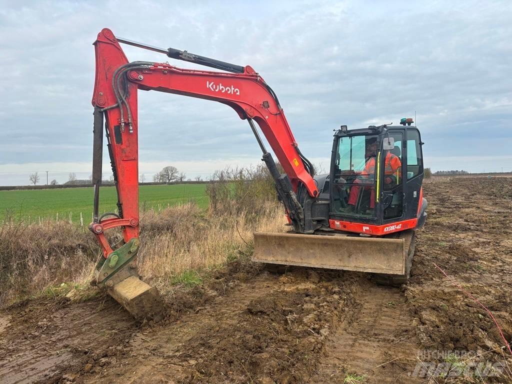 Kubota KX 80-4 Midi ekskavatörler 7 - 12 t