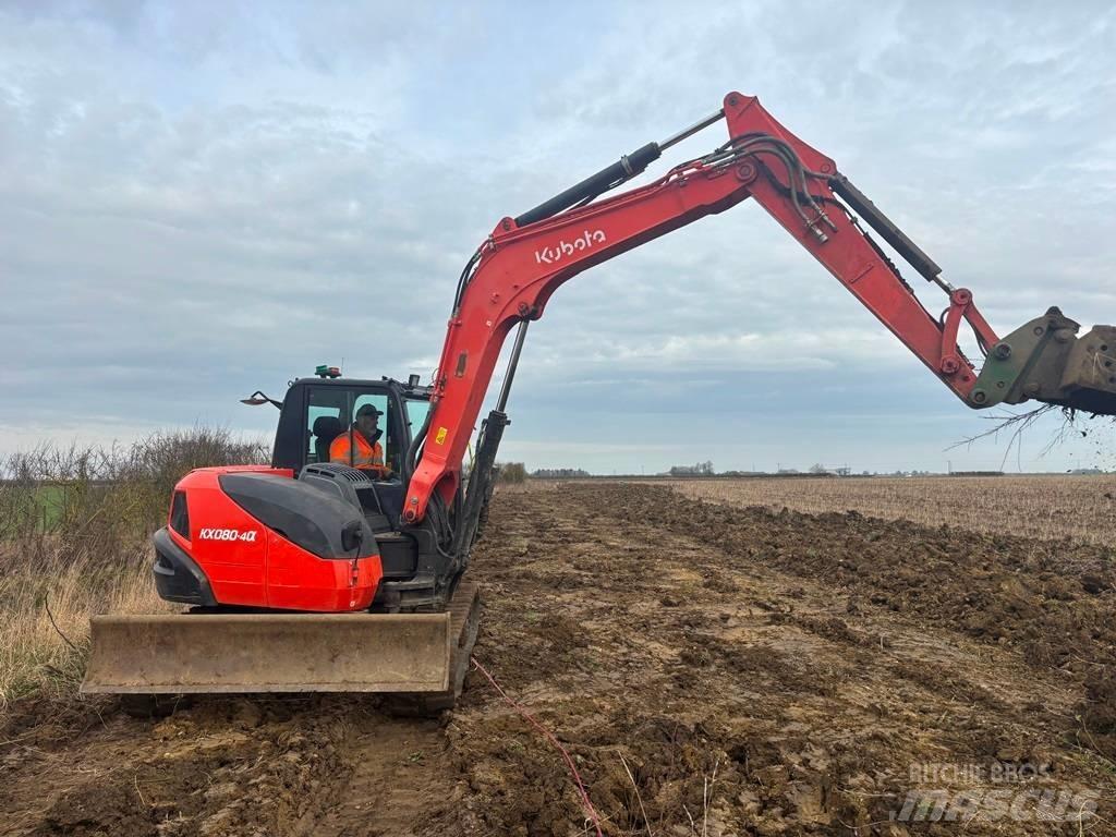 Kubota KX 80-4 Midi ekskavatörler 7 - 12 t
