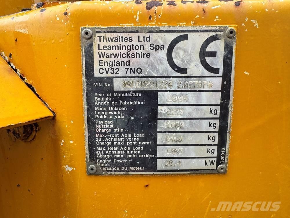 Thwaites 2T ST Belden kirma kamyonlar