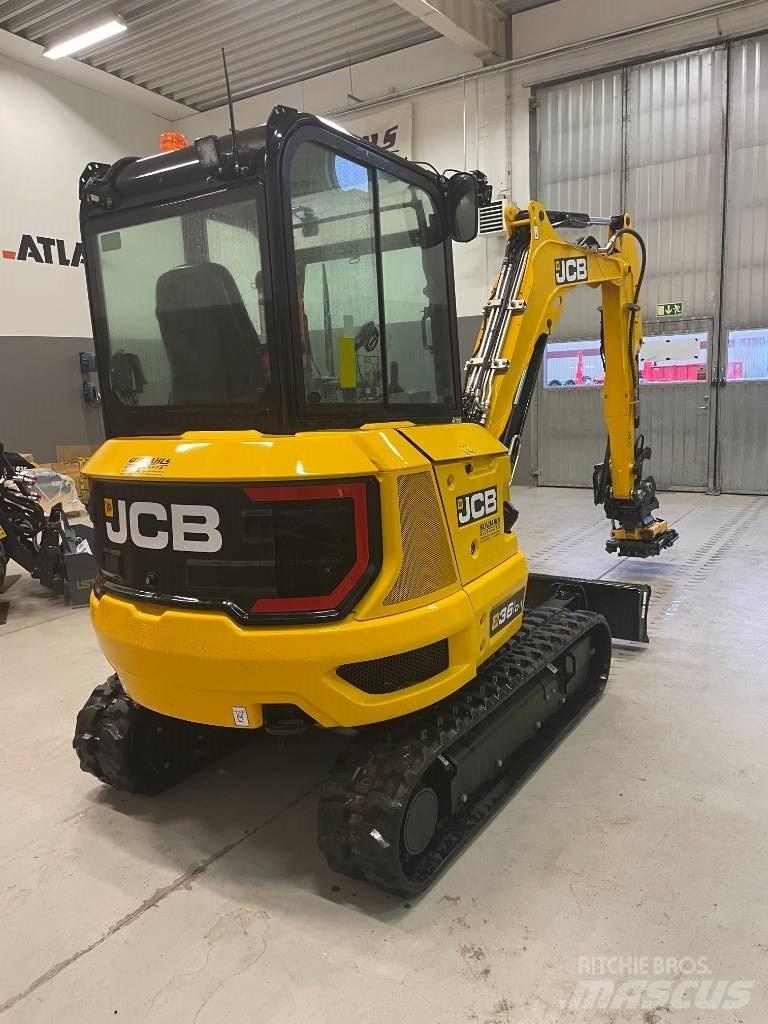 JCB 36 C-1 Mini ekskavatörler, 7 tona dek