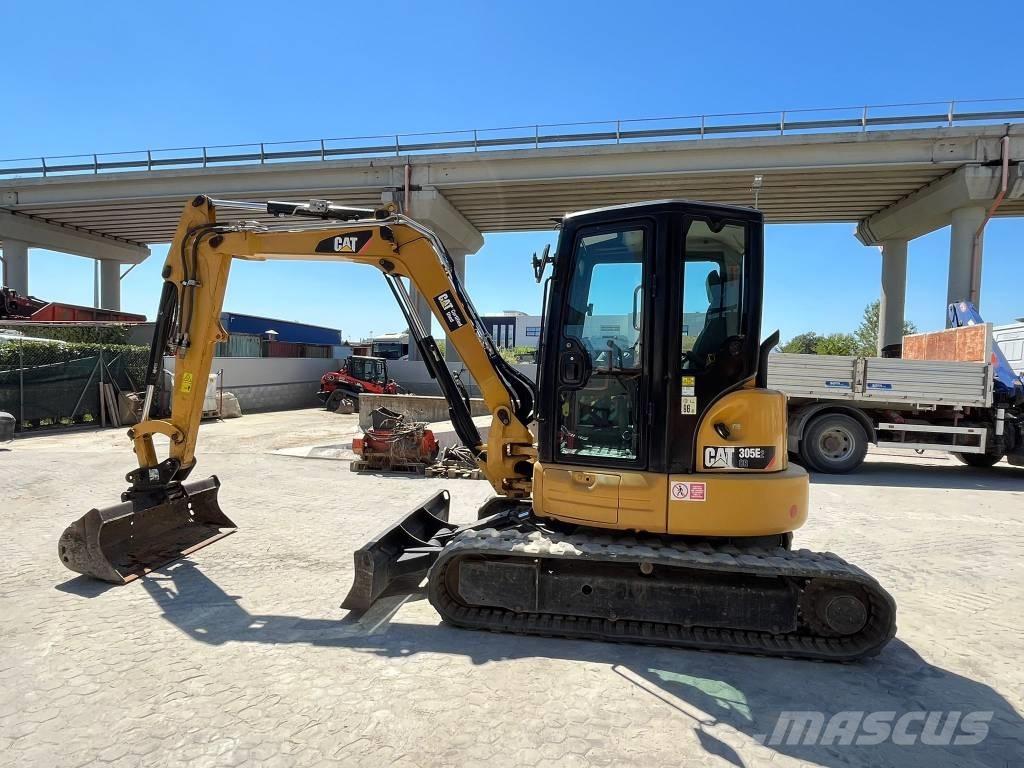 CAT 305 E 2 Mini ekskavatörler, 7 tona dek