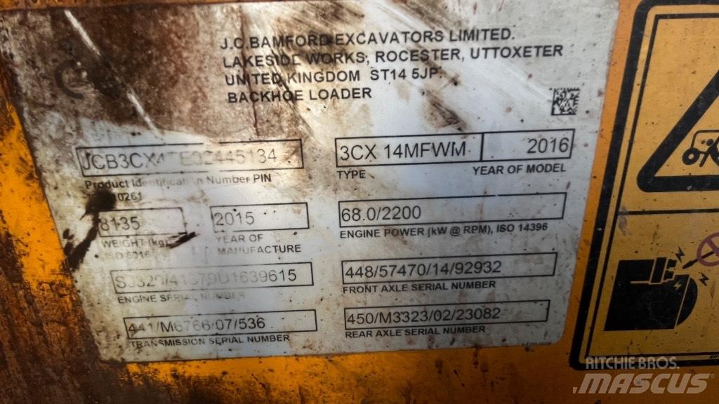 JCB 3 CX Kazıcı yükleyiciler - beko loder