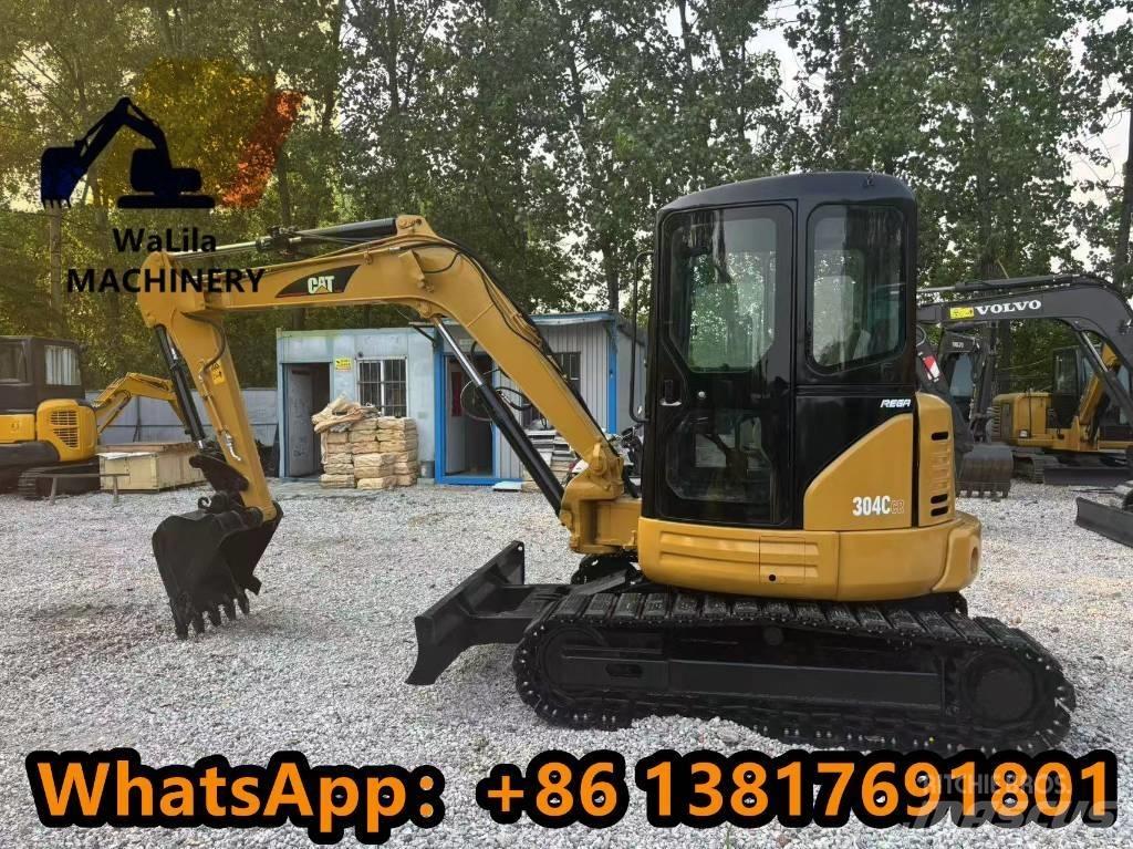 CAT 304 CR Mini ekskavatörler, 7 tona dek