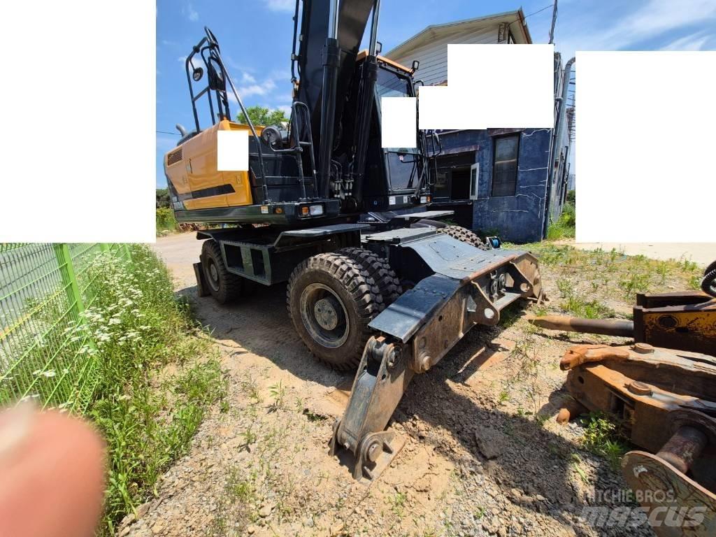 Hyundai HW 210 A Lastik tekerli ekskavatörler
