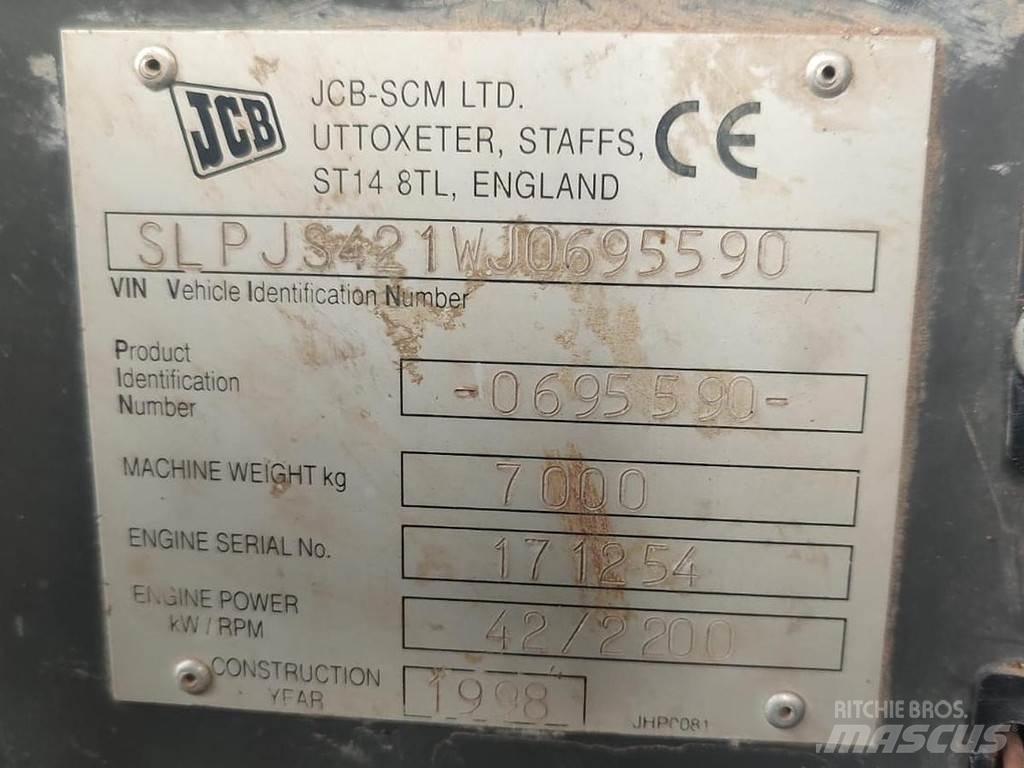 JCB JS70 Midi ekskavatörler 7 - 12 t