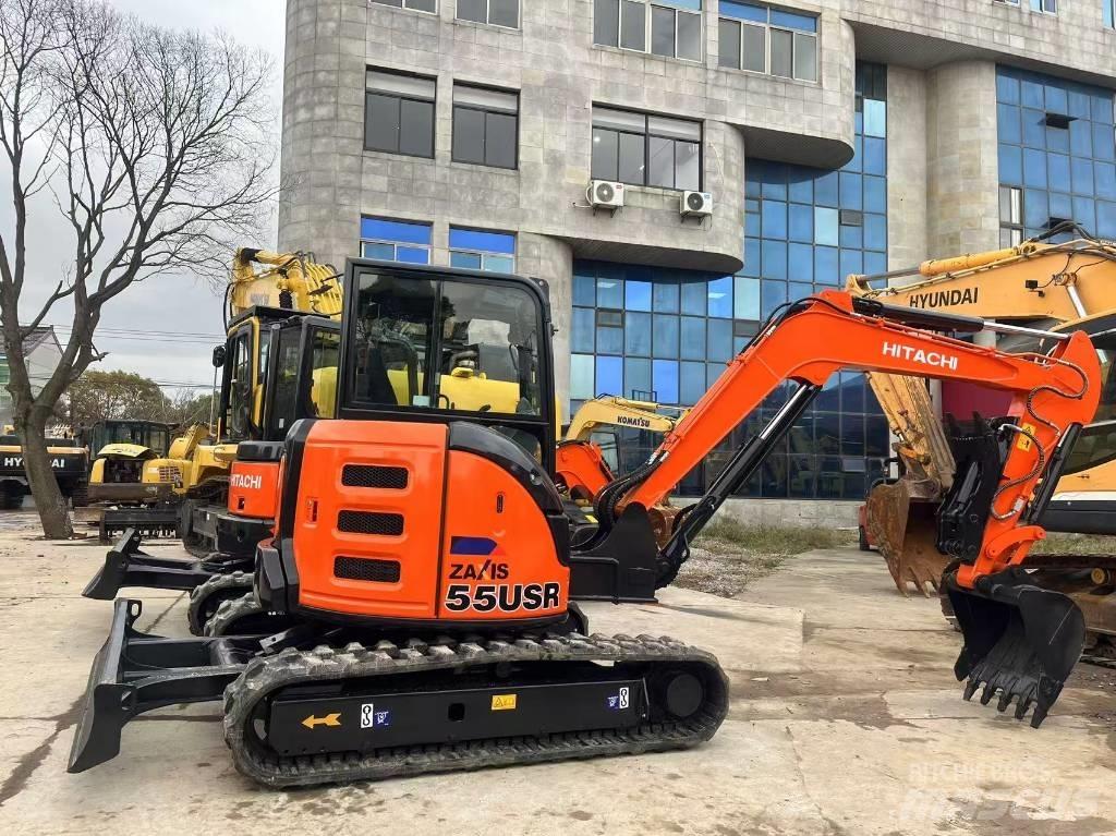 Hitachi zx55USR Mini ekskavatörler, 7 tona dek