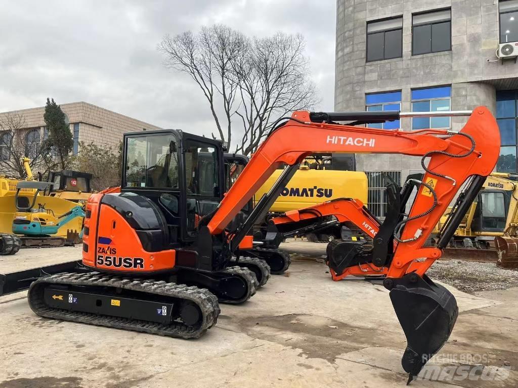 Hitachi zx55USR Mini ekskavatörler, 7 tona dek