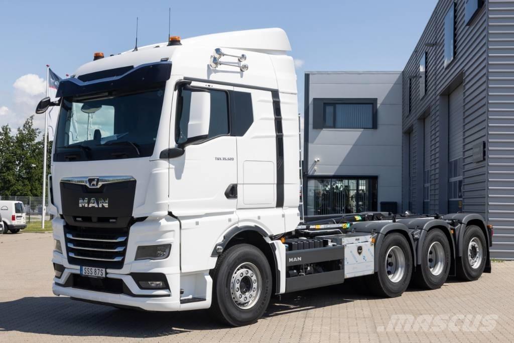 MAN TGX 35.520 Vinçli kamyonlar