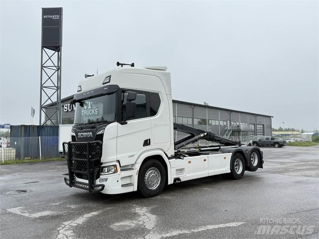 Scania R650 6X2 Vinçli kamyonlar