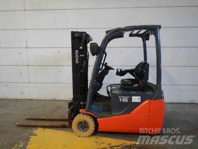Toyota 8FBEK16T Elektrikli forkliftler