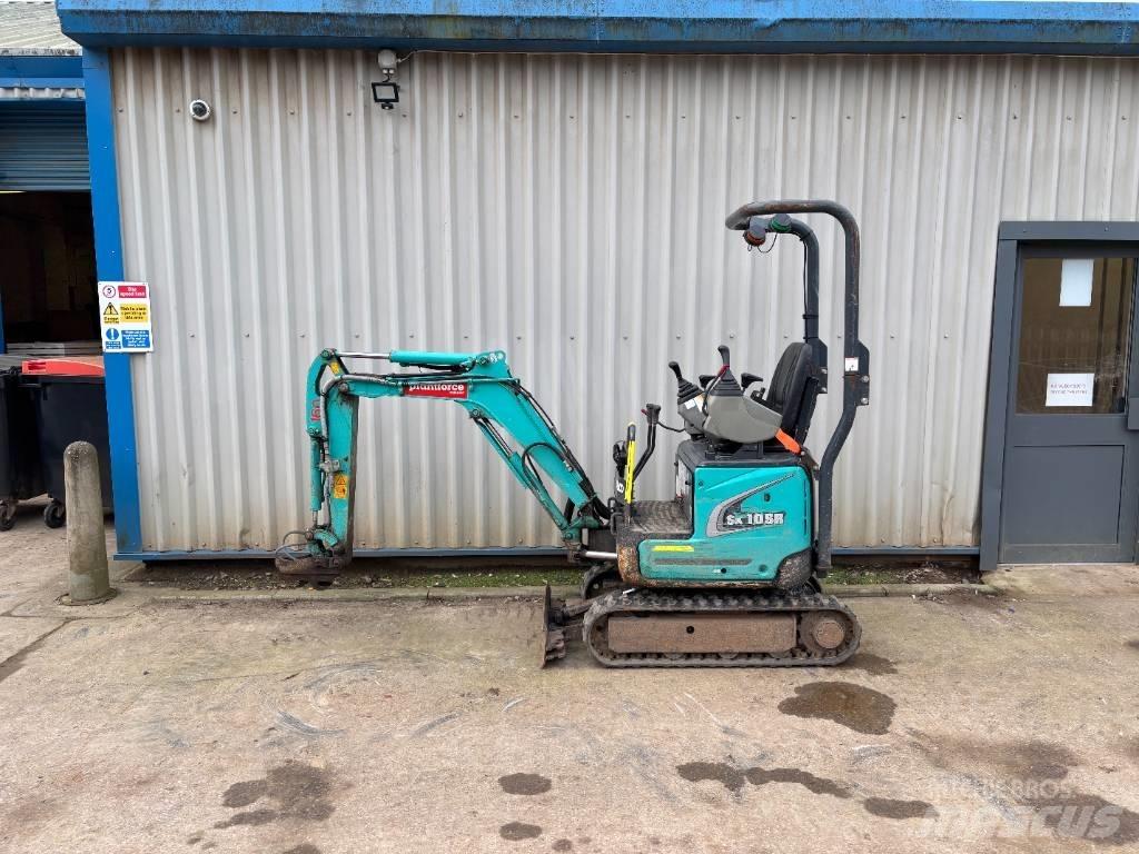 Kobelco SK10SR-2E Mini ekskavatörler, 7 tona dek