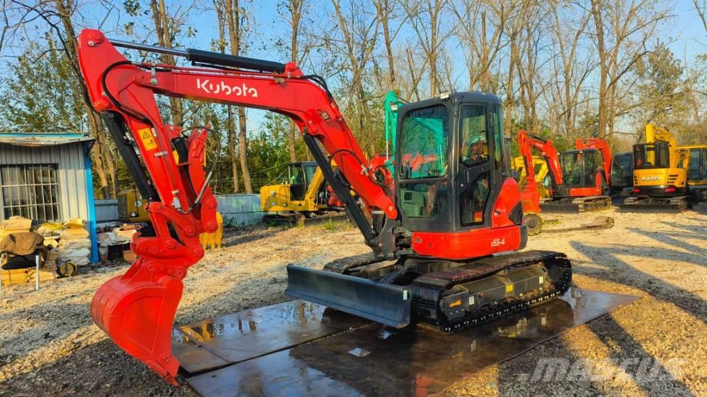 Kubota U 55-4 Mini ekskavatörler, 7 tona dek