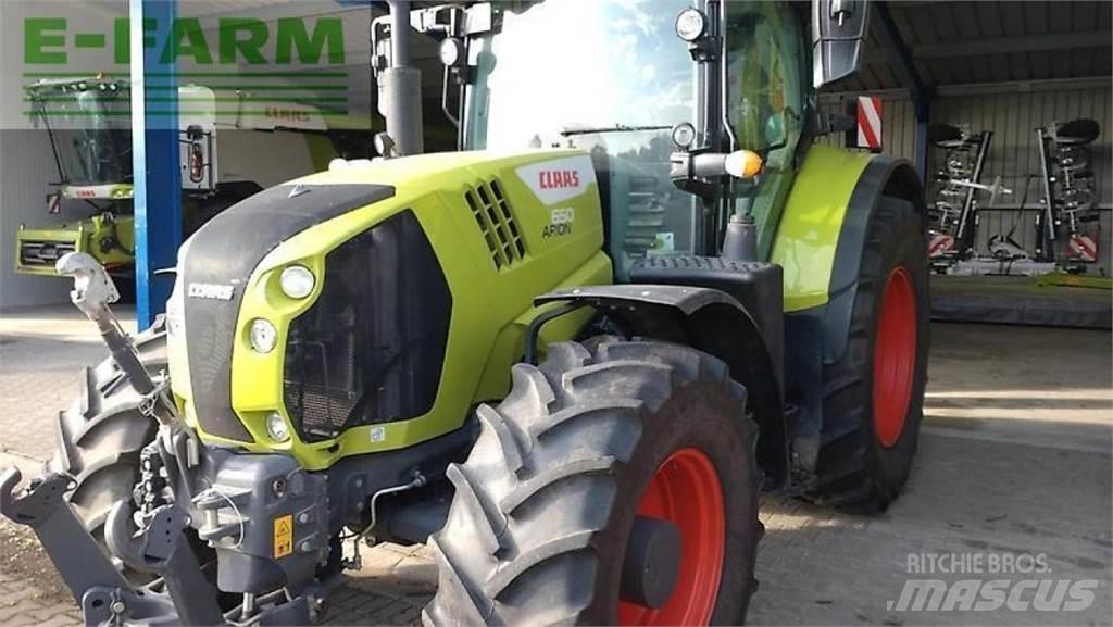 CLAAS arion 650 Traktörler