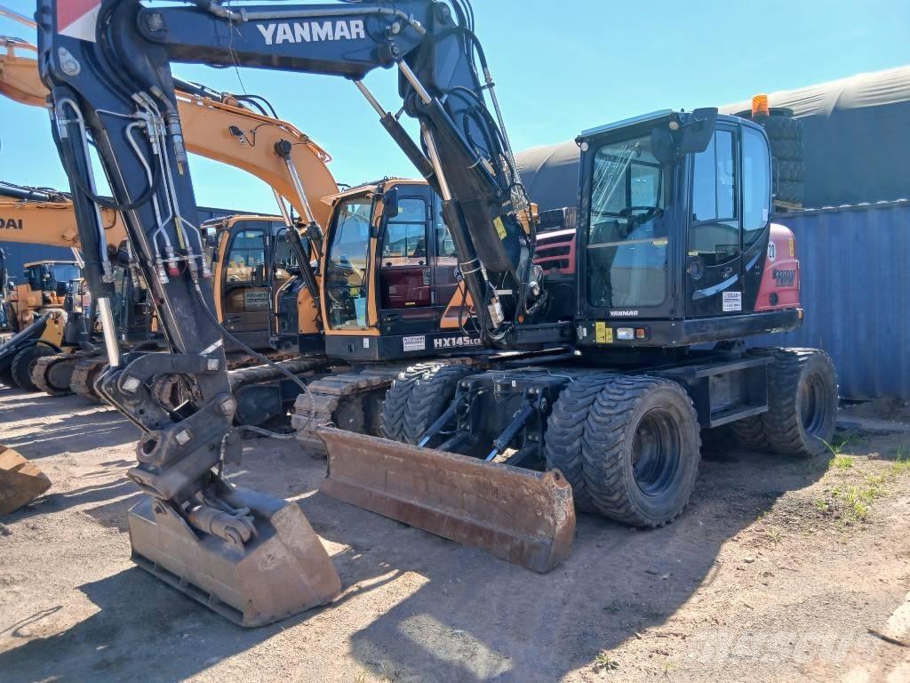 Yanmar B 110 W Lastik tekerli ekskavatörler