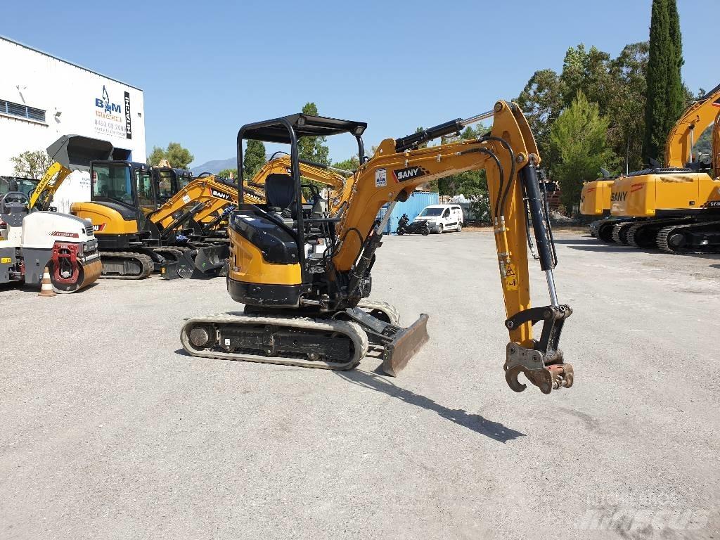 Sany SY26U Mini ekskavatörler, 7 tona dek